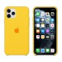Силиконовый чехол Apple Silicone Case Canary Yellow для iPhone 11 Pro Max