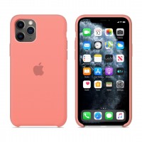 Силиконовый чехол Apple Silicone Case Begonia Red для iPhone 11 Pro