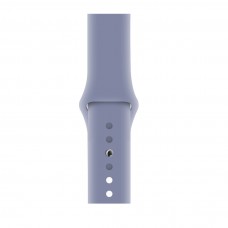 Силиконовый ремешок для Apple Watch 38/40/42/44мм Lavender Gray