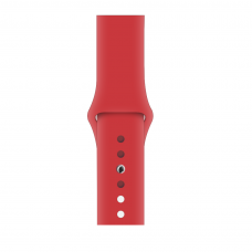 Силиконовый ремешок для Apple Watch 38/40/42/44мм (PRODUCT) Red