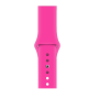 Силиконовый ремешок для Apple Watch 38/40/42/44мм Barbie Pink (копия)