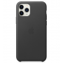 Кожаный чехол Apple Leather Case Black для iPhone 11 Pro