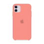 Силиконовый чехол Apple Silicone Case Begonia Red для iPhone 11