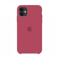 Силиконовый чехол Apple Silicone Case Camelia для iPhone 11