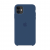 Силиконовый чехол Apple Silicone Case Cobalt Blue для iPhone 11