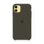 Силиконовый чехол Apple Silicone Case Dark Olive для iPhone 11