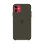 Силиконовый чехол Apple Silicone Case Dark Olive для iPhone 11