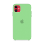 Силиконовый чехол Apple Silicone Case Green для iPhone 11