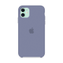 Силиконовый чехол Apple Silicone Case Lavander Gray для iPhone 11
