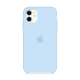 Силиконовый чехол Apple Silicone Case Sky Blue для iPhone 11