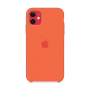 Силиконовый чехол Apple Silicone Case Spicy Orange для iPhone 11