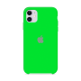 Силиконовый чехол Apple Silicone Case Uran Green для iPhone 11