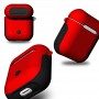 Силиконовый ультра-защитный чехол для AirPods Красный