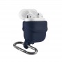 Силиконовый чехол-кокон для Apple AirPods Midnight Blue