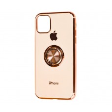 Силиконовый чехол для iPhone 11 Pro Max Softring Розовый