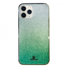 Чехол Swarovski Green Gradient для iPhone 11 Pro