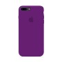 Силиконовый чехол Apple Silicone Case фиолетово-баклажанный для iPhone 7 Plus/8 Plus