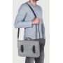 Портфель-сумка Gmakin GS16-13.3 (Macbook Pro 13.3") Серый с пластиковыми застежками