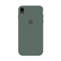 Силиконовый чехол Apple Silicone Case Pine Green для iPhone Xr