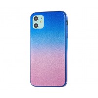 Чехол Ambre Glass розово-голубой для iPhone 11 Pro