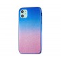 Чехол Ambre Glass розово-голубой для iPhone 11