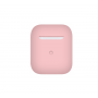 Тонкий силиконовый чехол для AirPods Light Pink