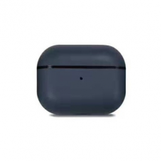 Кожаный чехол Leather Case Midnight Blue для AirPods Pro