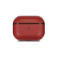 Кожаный чехол Leather Case Red для AirPods Pro