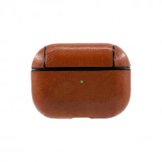 Кожаный чехол для AirPods Pro Protection Leather Case Красный
