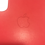 Кожаный чехол apple leather case красный на iPhone X/Xs (копия)