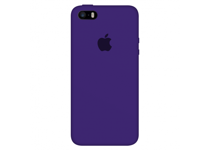 Силиконовый чехол Apple Silicone Case Ultra Violet для iPhone 5/5s/SE (Реплика)