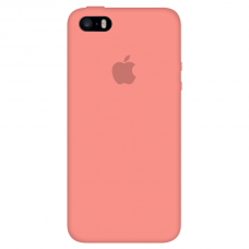 Силиконовый чехол Apple Silicone Case Begonia Red для iPhone 5/5s/SE