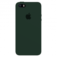 Силиконовый чехол Apple Silicone Case Forest Green для iPhone 5/5s/SE