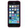 Силиконовый чехол Apple Silicone Case Marsala для iPhone 5/5s/SE