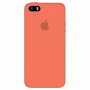 Силиконовый чехол Apple Silicone Case Orange для iPhone 5/5s/SE
