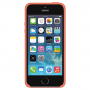 Силиконовый чехол Apple Silicone Case Orange для iPhone 5/5s/SE