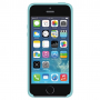 Силиконовый чехол Apple Silicone Case Sea Blue для iPhone 5/5s/SE