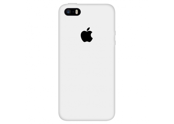 Силиконовый чехол Apple Silicone Case White для iPhone 5/5s/SE (Реплика)