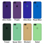 Силиконовый чехол Apple Silicone Case Blue для iPhone 5/5s/SE