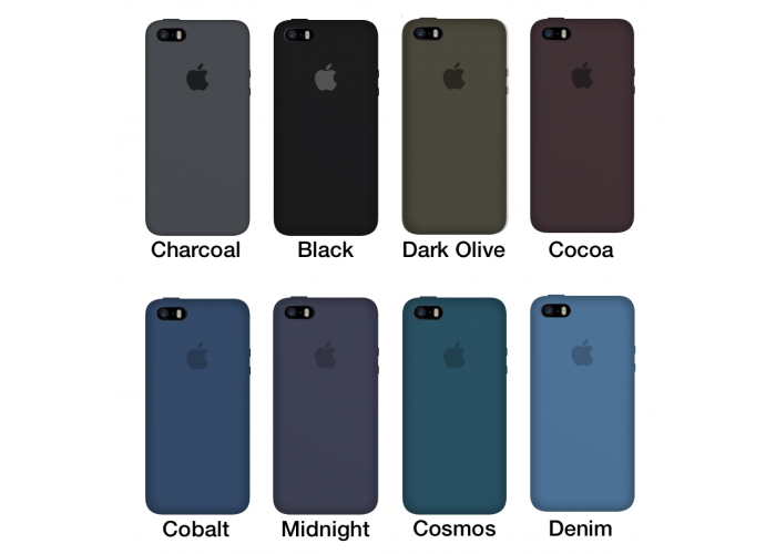 Силиконовый чехол Apple Silicone Case Ultra Peach для iPhone 5/5s/SE
