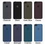 Силиконовый чехол Apple Silicone Case Antique White для iPhone 5/5s/SE