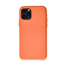 Чехол Leather Classic "Orange" для iPhone 11 Pro Max