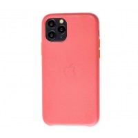 Чехол Leather Classic "Peony Pink" для iPhone 11 Pro