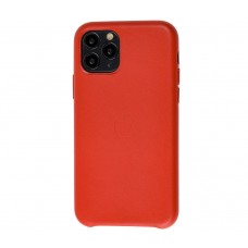 Чехол Leather Classic "Red" для iPhone 11 Pro