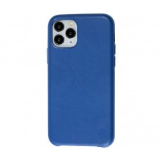 Чехол Leather Classic "Cobalt Blue" для iPhone 11 Pro
