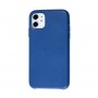 Чехол Leather Classic "Cobalt Blue" для iPhone 11