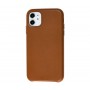 Чехол Leather Classic "Brown" для iPhone 11