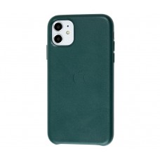 Чехол Leather Classic "Forest Green" для iPhone 11