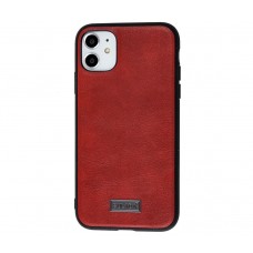 Чехол Sulada Leather для iPhone 11 красный