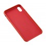 Чехол Leather Classic "Red" для iPhone X/Xs